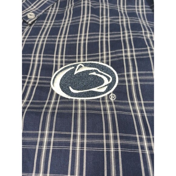 Penn State Nittany Lions Button Down Long Sleeve Shirt Mens Lrg Embroidered NWT - Picture 8 of 16
